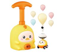 Giocattoli a palloncino per bambini, articoli da corsa, kit di auto con palloncino da corsa, per l'educazione precoce, intrattenimento, compleanno, scuola materna