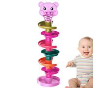 Giocattoli a sfera rotanti | Giocattoli per bambini | istruzione precoce pista rolling Ball Slide Tower | Giocattoli per le abilità motorie adatti per sviluppo, divertimento e coordinazione
