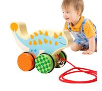 Giocattoli a Tiraggio con Corda,Auto Interattiva a Spinta Manuale | Gioco da Traino | per Bambini Interno Esterno Asilo Gioco sul Pavimento