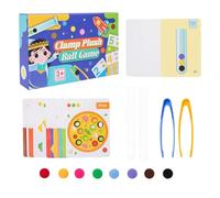 Giocattoli abbinati a forme, giocattolo educativo di apprendimento per bambini piccoli - Sorter educativo a forma di giocattoli con palline arcobaleno abbinate | Gioco da tavolo interattivo p