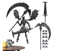 Giocattoli Action Figure Giocattoli stampati 3D, action figure completamente a LED, action figure stampate in 3D, decorazione della, set di modelli di giocattolo robot multi-giunto