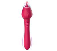 Giocattoli aggiornati Clitorale Leccando G Spot Vibratori per donne Clit Nipple Dildo Vibratori Stimulatore del clitoride con 5 modelli di leccatura e 10 forte vibrazione adulti giocattoli sessuali