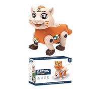 Giocattoli animali luminosi,Giocattoli animali elettronici | camminare elettrici con luce | Simpatico giocattolo mobile, giocattoli animali del fumetto per la casa, l'asilo, l'asilo, l'eco