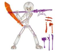 Giocattoli Anime, Collezionabili Snodabili con , Con 7 Tipi di Armi da Combattimento Montabili Set da Collezione Anime, per Adulti Ragazze Adolescenti Fan Souvenir Comodino Libreria Casa Appartamento