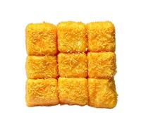 Giocattoli Antistress Alimentari - Pane Fritto Antistress Fidget,Decorazione da Scrivania per Sfogare Stress,per Ufficio Scuola Casa Viaggi Feste Festoni Regalini Premi