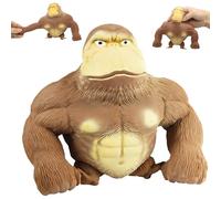 Giocattoli Antistress Gorilla, Monkey Gorilla Giocattoli, Giocattolo Gorilla Morbido ed Elastico, Giocattolo Agitarsi Antistress in TPU Morbido per Bambini Adulti