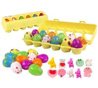 Giocattoli Antistress Uova di Pasqua 12 pz