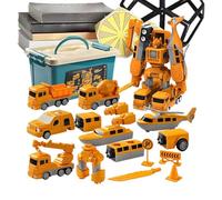 Giocattoli assemblati per camion - di costruzione interattivi, Apprendimento pedagogico, Personaggio di connessione magnetica | Progetto creativo per studenti, scuola domestica, strumenti