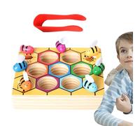 Giocattoli Assortiti Colori - Ape Colori Assortiti | Gioco di mappatura dei Colori | Giocattoli educativi per Ragazze e Ragazze dai 3 Anni di precisione e coordinazione per Future attività di