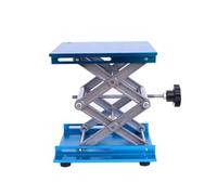 Giocattoli Auto RC Tavolo Elevatore Piastra Laboratorio Jack Forbice Supporto Piattaforma Router Banco Lavoro Tavolo Lavorazione Legno Ascensore Laboratorio Strumenti Carpenteria(Blue-150X150MM)