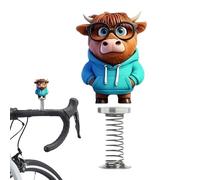 Giocattoli Ballerini - Decorazione acrilica 2D Primaveral - Statuetta di vitello per Cruscotto - Per Collezionismo Console Centrale Auto Scrivania Ufficio Favori Festa Casa