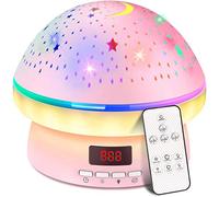 Giocattoli Bambina 2-10 Anni, Timer Proiettore Stella Luce Notturna Decorazione Lampada Bambina 3-8, Giochi Bambini Compleanno Natale Regali 4-9 Anni