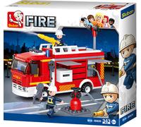 Giocattoli bambino bimbo giochi compatibili costruzioni sluban camion pompieri