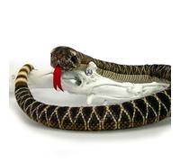 Giocattoli coccolosi. biz snocciolamento serpente 100 cm serpente con sonaglio serpente peluche peluche REJAS