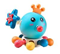Giocattoli con corde per bambini Pull, giocattolo sensoriale, Octopus Developmental Turling Teing Sensory Toy | per i compleanni, offre il ricco polpo di Pressklang, l'attività di