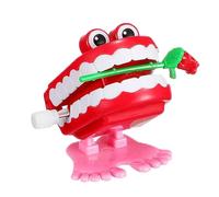Giocattoli con denti sonaglianti - Divertente giocattolo per movimento con denti artificiali, giocattolo a sonaglio con piedini mobili | Gag Joke decorazione desktop e puntelli dentali per feste,