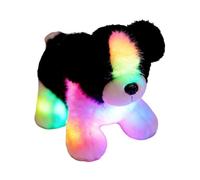 Giocattoli con luce notturna - Simpatica bambola animale da 25 cm in morbido peluche | Peluche Cane Compagno Morbido Incandescente Cucciolo Giocattolo 250g per Bambini Ragazzi Ragazze Nursery Sala Gio
