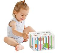 Giocattoli Con Palline E Blocchi - Giocattoli Per Ordinare Forme Per Bambini - Adatti Ai Bambini La Spazzatura Sensoriale Può | Primi Regali Di Compleanno Pedagogici | Learning Toy
