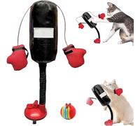 Giocattoli con sacchi di sabbia for gatti, nuovi giocattoli da boxe for gatti del 2024, giocattoli for gattini che giocano da soli al chiuso, attrezzatura for il fitness con sacchi di sabbia for gatti