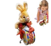 Giocattoli coniglietti Wind-Up, giocattolo con clock di coniglio - Parniti animali INFORMATO POTTORI | Modello di animale elettrico interattivo per bambini di pascolo per bambini ragazzi