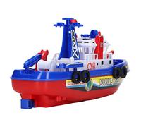 Giocattoli da Bagnetto Per Bambini in Vasca, Giocattolo da Piscina Illuminato, Vasca da Bagno Galleggiante, Barca Giocattolo con Spruzzatore D'acqua, Giocattoli da Bagno, Regalo Per Bambini dai 4 agli