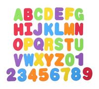 Giocattoli da Bagno, 36 Fogli Numeri Divertenti e Alfabeto Giochi da Bagno, Lettere e Numeri dell'Alfabeto Galleggianti Apprendimento per Vasca da Educativo per Bambini Bambini Ragazzi Ragazz