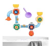 Giocattoli da bagno a parete - Tubo d'acqua Giocattoli per il bagno, per 3 anni e più piscina presepe per la scuola materna, bagno genitori nuovi all'aperto