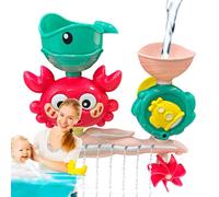 Giocattoli Da Bagno A - Set Da Gioco Acquatico, Giochi D'acqua Per Doccia Con Ventose, Forniture Per Intrattenimento Per Il Dei Bambini Per Vasca Da Bagno, Spiaggia, Piscina E Giochi Acq