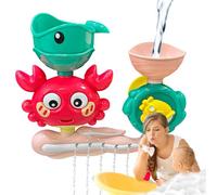 Giocattoli da Bagno A Ventose per Bambino Acquatici, Versatile, Compatto, Doccia E Piscina Forniture, Gioco Ragazzi Ragazze Strumento | Multipurpose Outdoor Indoor Utility Sleek