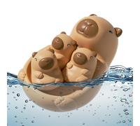 Giocattoli da bagno - Capybara Doudou per neonati - Gioco sensoriale di risveglio acquatico interattivo per ragazzi e ragazze