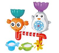Giocattoli da Bagno con Ventose - Interattivo Sensoriale Educativo - Giocattoli Da Bagno con Ventose Animali - Giocare In Vasca Viaggi Estate Compleanno Interazione Bambini E Ragazze
