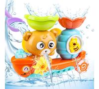 Giocattoli da bagno,Giocattoli d'acqua per bambini,Giocattoli da bagno per bambini con ventose,Regalo da bagno per bambini per 2 3 4 5 6 anni e più