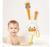 Giocattoli da bagno, giocattolo da bagno per bambini 1 2 3 4 anni, giochi da bagno, coniglio con pomelli da doccia, 3 modelli. Regali di compleanno per piccoli, ragazzi e ragazze