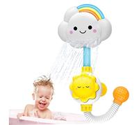 Giocattoli da bagno, giocattolo per baby shower giocattolo per la doccia per la doccia a spruzzo da bagno delizioso nuvola arcobaleno rubinetto per la doccia per bambini per bambini piccoli
