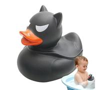Giocattoli Da Bagno Kini Ducks Funny Ducks - Decorazione di , Giocattolo d'acqua | Vasca Da Bagno Nera con Espressioni Carine E Design Senza Stampo Durevole per Docce, Docce Di Anno