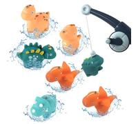 Giocattoli da Bagno per Bambini 8 Pezzi, Giochi per Acqua Bambini, Giochi Vasca da Bagno Bambini, Gioco Pesca Magnetico, Giocattoli da Bagno Galleggianti per Bambini e Neonati