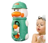 Giocattoli da bagno per bambini - Anatre con ruota ad acqua girevole | Anatre doccia divertente con ruota ad acqua girevole e attività sensoriali come regalo per e ragazze
