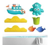 Giocattoli Da Bagno Per Bambini,Attività Sensoriali con Ruota ad Acqua | Giochi per la Vasca,Adatto Per Hotel, Spiaggia, Piscina, All'Aperto, Viaggio, Doccia E Casa, Per Ragazze, Ragazzi E Bambini 18