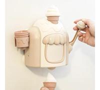 Giocattoli Da Bagno Per Bambini - Con Manovella Manuale Da Parete,Giocattolo Per Creare Schiuma A Forma Di ,Per Bambini di 2 5 Anni Regalo Natalizio Compleanno