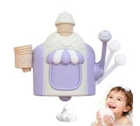 Giocattoli da Bagno per Bambini - Con Manovella Manuale Da Parete,Set Di Gioco Con Macchina Delle Bolle Da Vasca | Per Bambini Di Età 2-5 Anni Regalo Per Natale E Compleanno Per Bagno Casa