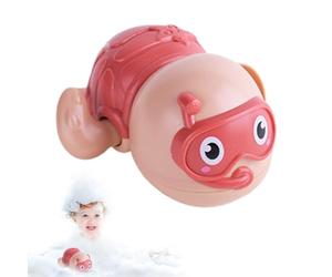 Giocattoli da bagno per bambini con tartarughe nuotatori, da vasca in corda bellissimi | giocattoli a corda per la vasca da bagno, per bambini e ragazze bagno casa asilo piscina sponda