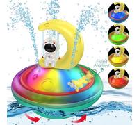 Giocattoli da Bagno per Bambini, CRIOLPO Giocattoli da Bagno Luminosi a Getto d'Acqua per Bambini, Giocattoli da Bagno Spruzzatore a Automatica Galleggiante Giocattoli da Bagno per Ragazzi Ragazze