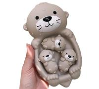 Giocattoli da bagno per bambini, Giocattoli da bagno a forma di lontre, Giocattoli da bagno per bambini, Vasca da bagno per bambini, Giocattolo da bagno