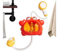 Giocattoli da bagno per bambini - Granchio a bolle e soffione doccia - Giocattolo spruzzatore per vasca da Casa Viaggi Ragazze Ragazzi Intrattenimento Giochi d'acqua Doccia divertente