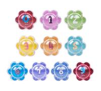 Giocattoli Da Bagno Per Bambini - Palle Galleggianti Per Piscina | Set Educativo Galleggiante Con Numeri Per Gioco Sensoriale In Vasca Per Bambini Piscina Bagno