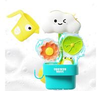 Giocattoli da bagno per bambini - Set con per aspersione, gioco interattivo per vasca da bagno con doccia, giocattolo educativo sensoriale durevole | Attività divertente per l'uso del bag