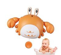 Giocattoli Da Bagno per Bambino, Giocattoli Educativi Bambino Granchio per Vasca & Doccia, Compagno Di Gioco Acquatico A Caricamento Interattivo per Viaggi Spiaggia Piscina