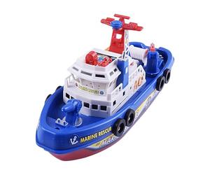 Giocattoli da Bagno per - Barca Pompiere con irrigazione,Giochi Acquatici - per Piscina, Spiaggia, Bagno, Nuoto, Pasqua, Compleanno, All'aperto, Estate