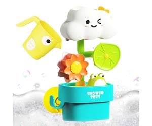Giocattoli da bagno per il piacere - Giocattolo di irrigazione della pioggia con - giochi d'acqua divertenti per - per 1-3 anni per il bagno, la doccia, il viaggio, i regali di festa