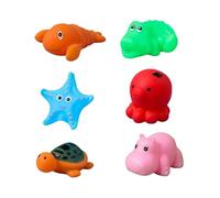 Giocattoli da bagno per spremere, giocattolo per il getto da bagno,creature marine giocattoli per la piscina vasca da bagno stretta - giocattoli d'acqua per doccia con getti, giocattolo per bambini